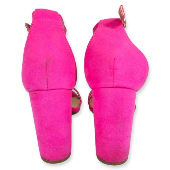 Dream Pairs Womens High Chunky Heel Sandals Ankle Strap Open Toe Party Shoes 8 - Picture 6 of 10